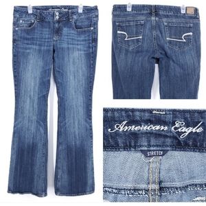 AMERICAN EAGLE Artist Jeans Boot Cut LONG Stretch
